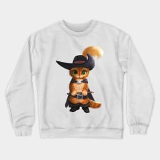 Puss in Boots Crewneck Sweatshirt